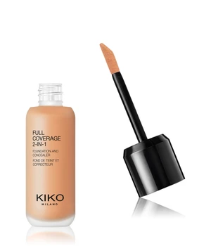 KIKO Milano Full Coverage 2-in-1 Flüssige Foundation · 25 ml · Hellbraun