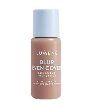 Lumene Blur Even Cover Foundation Flüssige Foundation · 30 ml · Hellbraun