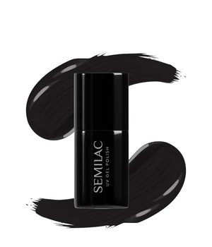 Semilac UV Colours UV Gel Polish Gel Nagellack · 7 ml · Schwarz