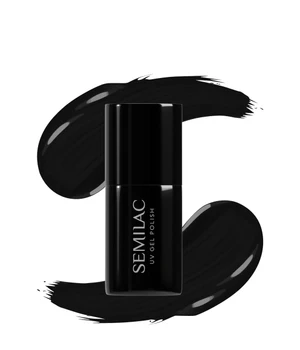 Semilac UV Colours UV Gel Polish Gel Nagellack · 7 ml · Schwarz