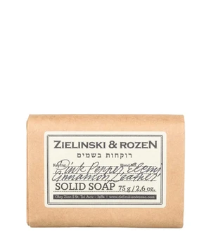 Zielinski & Rozen Pink Pepper, Elemi, Cinnamon, Leather Stückseife · 75 g