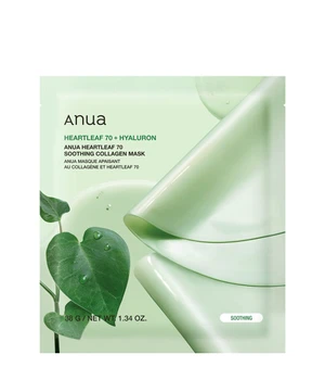 Anua Heartleaf 70 Hyaluron Soothing Collagen Mask Tuchmaske · 1 Stk