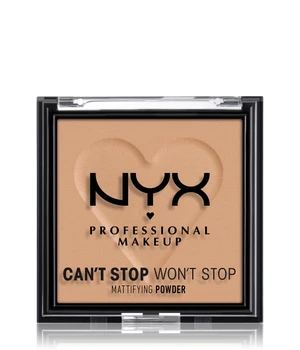 NYX Professional Makeup Can’t Stop Won’t Stop Mattifying Powder Kompaktpuder · 6 g · Hellbraun