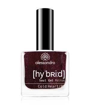 Alessandro Hybrid Nagellack · 8 ml · Schwarz