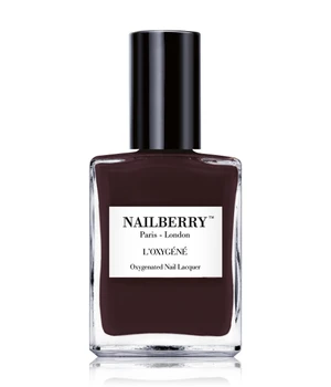 Nailberry L’Oxygéné Hot Coco Nagellack · 15 ml · Schwarz
