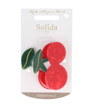 Solida Haarklammer Kirsche Haarspangen · 37 g