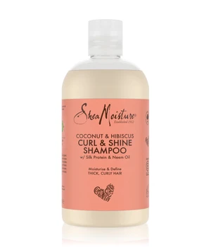 Shea Moisture Coconut & Hibiscus Curl and Shine Shampoo Haarshampoo · 384 ml