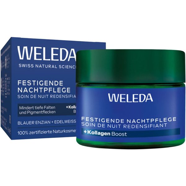 Weleda Festigende Nachtpflege Blauer Enzian & Edelweiss Nachtcreme · 40 ml