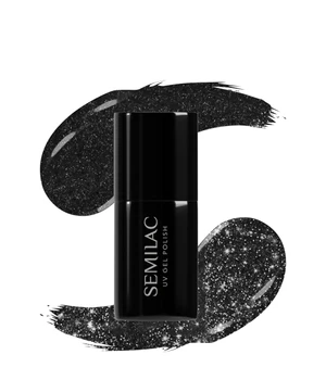 Semilac UV Colours UV Gel Polish Gel Nagellack · 7 ml · Schwarz