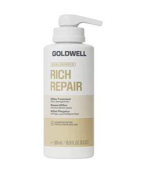 Goldwell Dualsenses Rich Repair 60 Sek. Pflegekur - Neue Formulierung Haarkur · 500 ml