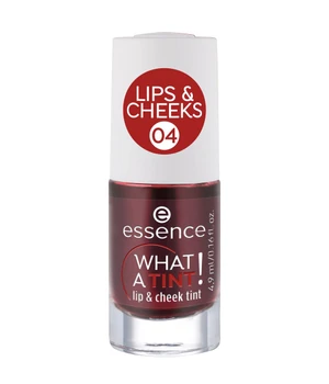 essence WHAT A TINT! lip & cheek tint Lip Tint · 4.9 ml · Dunkelrot
