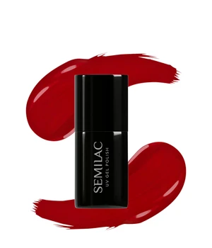 Semilac UV Nagellack Gel Nagellack · 7 ml · Dunkelrot