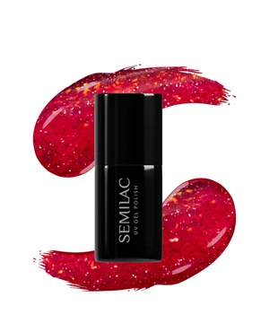 Semilac UV Nagellack Gel Nagellack · 7 ml · Rot