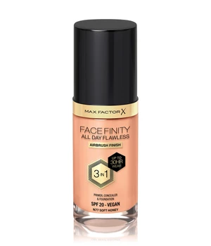 Max Factor Facefinity All Day Flawless Foundation Flüssige Foundation · 30 ml · Hellbraun