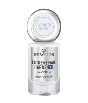 essence EXTREME NAIL HARDENER Transparent Nagelhärter · 8 ml · Weiß