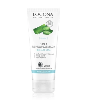 Logona Bio-Aloe Vera & Bio-Damaszener Rose 3in1 Augenmake-up Entferner · 100 ml