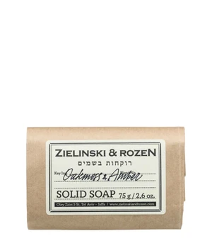 Zielinski & Rozen Oakmoss, Amber Stückseife · 75 g