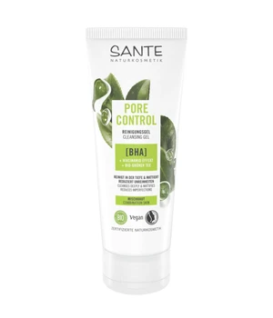 Sante Pore Control Reinigungsgel mit BHA, Niacinamid Effekt & Bio-Grüner Tee Reinigungsgel · 100 ml