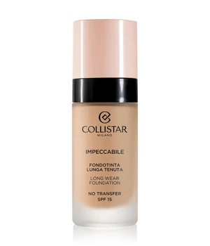 Collistar Make-Up Impeccabile Long Wear Foundation Spf 15 Flüssige Foundation · 30 ml · Hellbraun