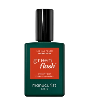 manucurist Green Flash Gel Nagellack · 15 ml · Braun