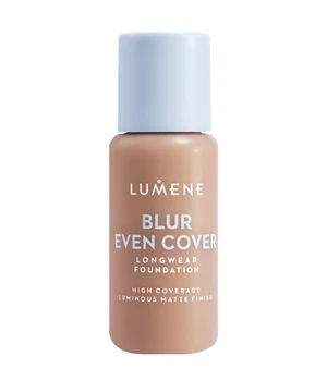 Lumene Blur Even Cover Foundation Flüssige Foundation · 30 ml · Hellbraun