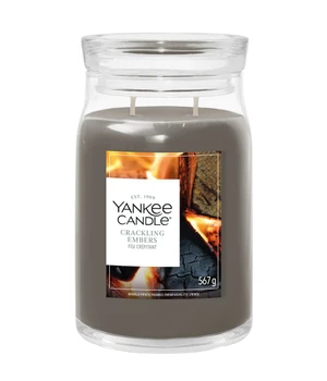 Yankee Candle Crackling Embers Signature Jar Duftkerze · 567 g