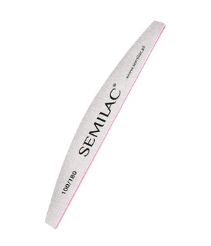 Semilac Nail File Halfmoon 100/180 Nagelfeile · 1 Stk