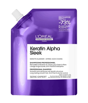 L'Oréal Professionnel Paris Keratin Alpha Sleek Refill Haarshampoo · 500 ml