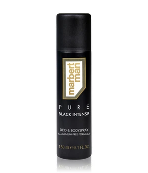 Marbert Man Pure Black Intense Deo & Bodyspray Deodorant Spray · 150 ml
