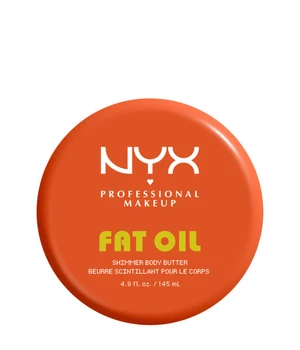 NYX Professional Makeup Fat Oil Shimmer Body Butter Caramelt Mami Körperbutter · 145 ml