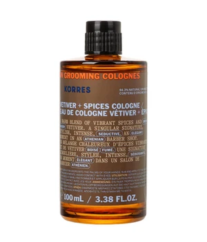 KORRES Athenian Grooming Eau de Cologne mit Vetiver + würzigen Noten Eau de Cologne · 100 ml