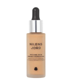 Nilens Jord Second Skin Serum Flüssige Foundation · 28 ml · Braun