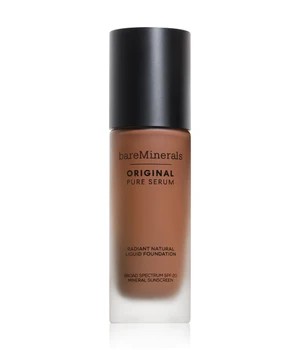 bareMinerals Original Pure Serum Radiant Natural Liquid Foundation Flüssige Foundation · 30 ml · Braun