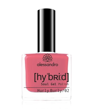 Alessandro Hybrid Nagellack · 8 ml · Hellbraun