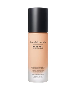 bareMinerals BarePro 24H Matte Comfort Liquid Foundation Flüssige Foundation · 30 ml · Nude