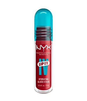 NYX Professional Makeup Lip I.V. Hydrating Gloss Stain Lipgloss · 5 ml · Dunkelrot