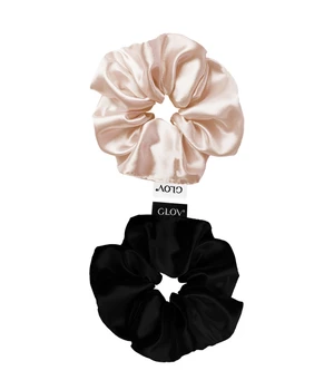 GLOV Scrunchies 2 Pack M - Champagne/Black Haargummi · 2 Stk