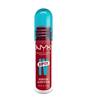 NYX Professional Makeup Lip I.V. Hydrating Gloss Stain Lipgloss · 5 ml · Dunkelrot