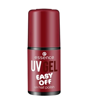 essence UV GEL EASY OFF uv nail polish Gel Nagellack · 5 ml · Dunkelrot