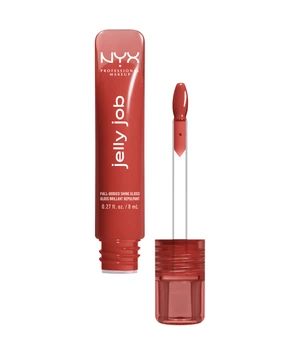 NYX Professional Makeup Jelly Job Peptide Infused Jelly Gloss Lipgloss · 8 ml · Braun