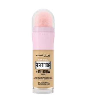 Maybelline Instant Age Rewind Perfector 4-in-1 Glow Flüssige Foundation · 20 ml · Nude