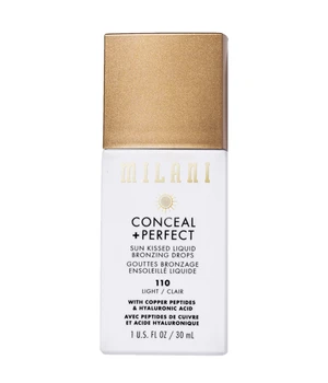 Milani Cosmetic Conceal + Perfect Sun Kissed Liquide Bronzing Drops Bronzer · 30 ml · Hellbraun