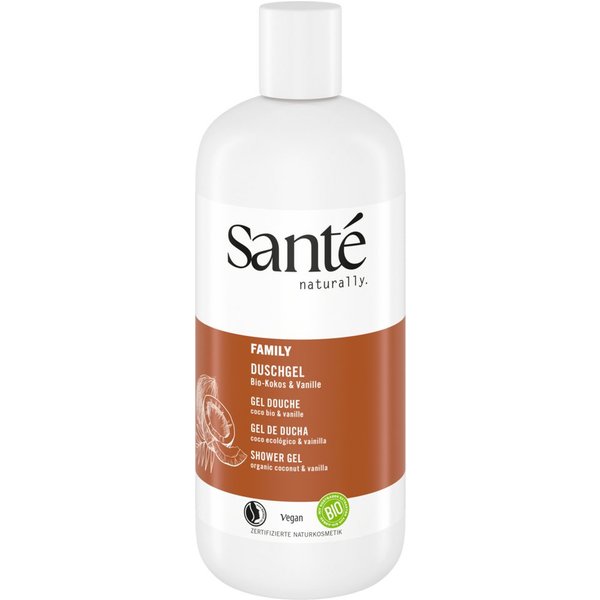 Sante Family Bio-Kokos & Vanille Duschgel · 500 ml