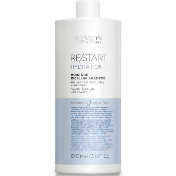 Revlon Professional Re/Start HYDRATION Moisture Micellar Shampoo Haarshampoo · 1000 ml