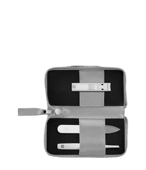 Zwilling Maniküre Pediküre Set 3tlg. mit Kompakt-Nagelknipser, vegan, grau Nagelpflegeset · 1 Stk