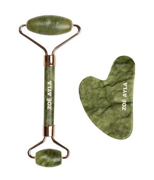 Zoë Ayla Gua Sha Therapy Jade and Gua Sha Gesicht Roll-On · 1 Stk