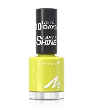 Manhattan Last & Shine Nail Polish Nagellack · 8 ml · Gelb
