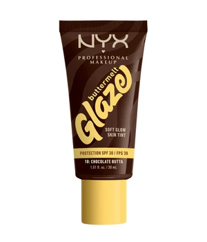 NYX Professional Makeup Buttermelt Glaze Soft Glow Skin Tint SPF 30 Flüssige Foundation · 30 ml · Schwarz