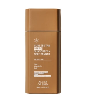 ALLIES OF SKIN Sunless Tan SPF 50 Sunscreen + Self-Tanner - Global Sonnenlotion · 50 ml