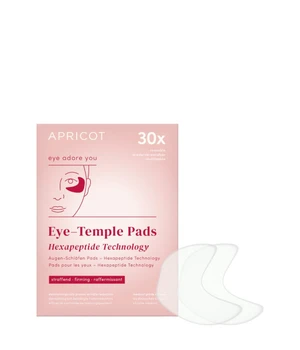 APRICOT Wiederverwendbare Augen-Schläfen Pads mit Hexapeptid-Technologie Silikonpad · 2 Stk